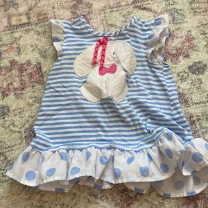Bailey Boys 2T Easter Bunny Top/Dress